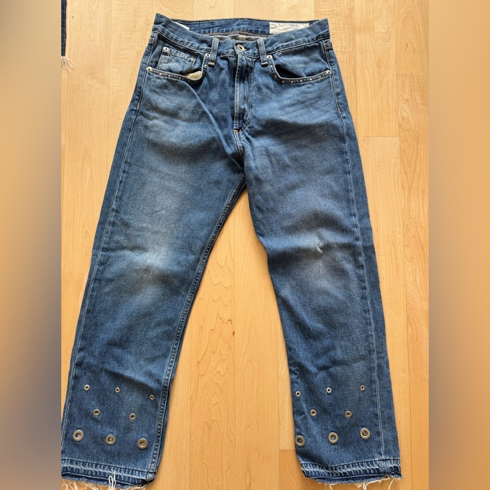 Cute straight leg rag and bone jeans